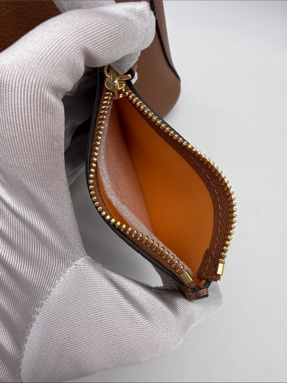 Kate Spade 454 Sculpted Shoulder Bag Warm Gingerbread